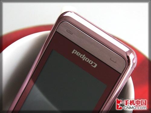 粉色时尚酷派女性商务手机E28评测(6)